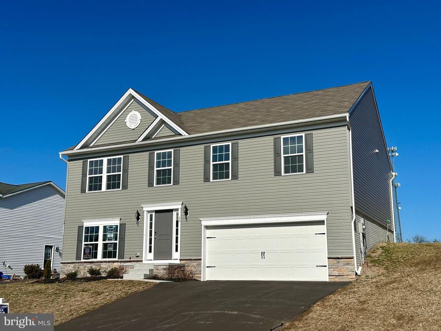 PRICE IMPROVED! 
Brand New Gemcraft Homes Exclusive – The HANOVER in Beautiful Romney, WV! 
Welcome home to the stunning HANOVER by Gemcraft Homes — a thoughtfully designed single-family residence that perfectly blends modern comfort with scenic charm.
Perched gracefully atop the rolling hills of Romney, this brand-new home offers breathtaking views and peaceful surroundings in the highly desirable South Hills School District. Enjoy the privacy of your own paved driveway leading to a spacious 2-car garage, setting the tone for the quality and care found throughout.
Main Level Living at Its Finest!
Step inside to an inviting open-concept great room designed for today’s lifestyle. The seamless flow between the living area, kitchen, and pantry creates the perfect space for entertaining, gathering, and everyday living.
The main level also features three generously sized bedroos, a full hall bath conveniently located for guests and secondary bedrooms and a luxurious owner’s bedroom suite complete with a private en-suite bath and coveted walk-in closet.