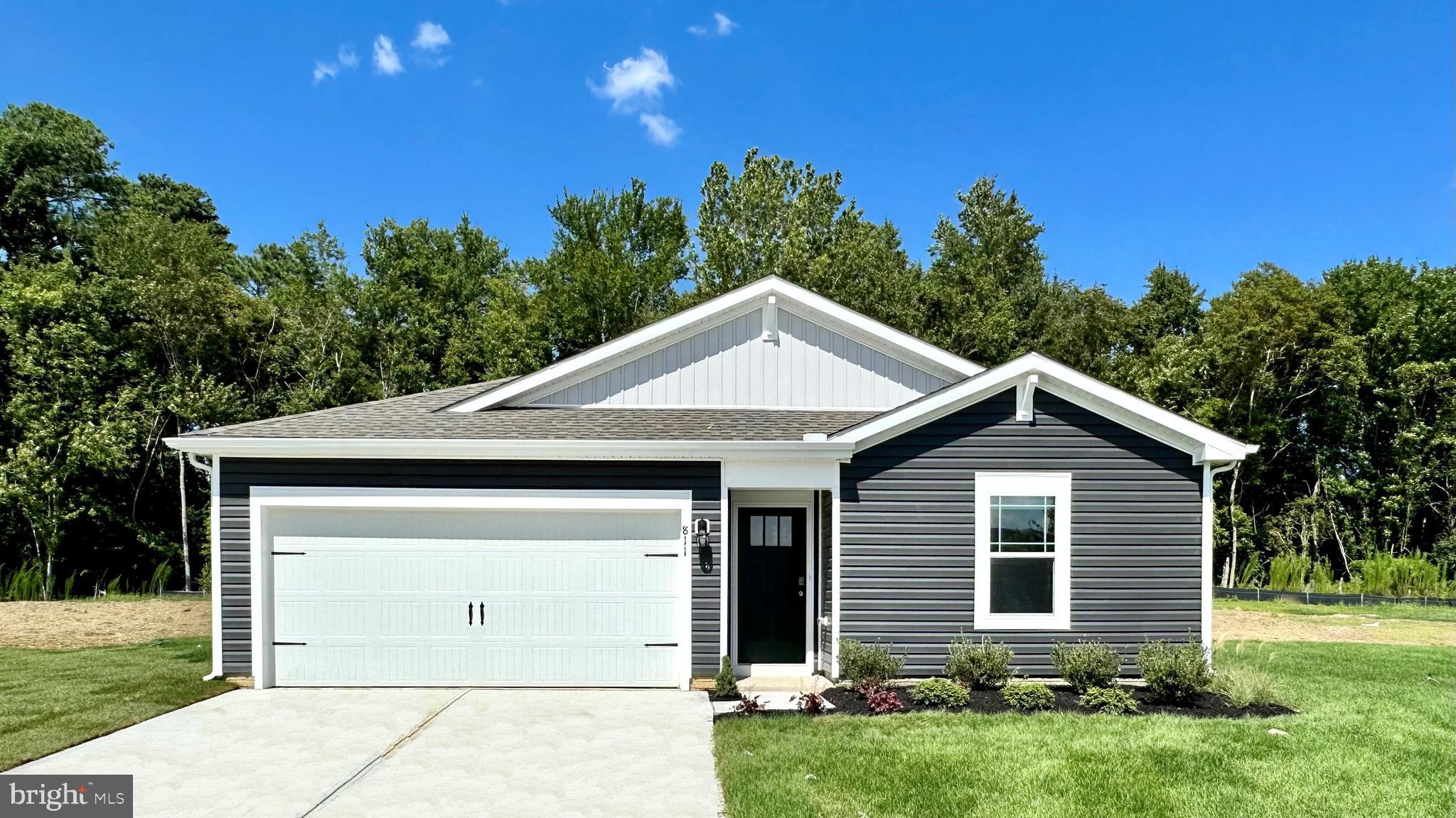 Explore 1107 Albritton Lane, a new home under construction in Salisbury, MD in the Birdsong Village community. The Freeport is an inviting 1,497 square foot ranch home that offers four bedrooms, two bathrooms and a two-car garage.
As you enter the welcoming foyer a convenient coat closet sits close by. Two secondary roomy bedrooms are located off the foyer with a full bathroom situated between. The owner's suite is privately tucked away from the great room and features a walk-in closet and a private, full bathroom.
The oversized great room with an abundance of natural light is open to the kitchen making an ideal space to entertain or spend time together with loved ones.
The spacious kitchen offers plenty of beautiful white cabinets, granite countertops, stainless steel appliances, a center island with room for seating and a large pantry closet.
The home’s fourth bedroom is positioned away from the rest, providing the opportunity for a home office, hobby room or playroom. The laundry room is nestled near the two-garage.
This home includes a fully sodded, landscaped, and irrigated lawn, white window treatments and the exclusive America's Smart Home® package
Pictures, artist renderings, photographs, colors, features, and sizes are for illustration purposes only and will vary from the homes as built. Image representative of plan only and may vary as built. Images are of model home and include custom design features that may not be available in other homes. Furnishings and decorative items not included with home purchase.
