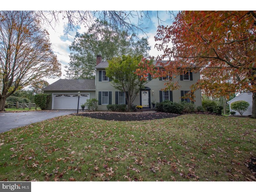 A house to call home!  Charming Center Hall Colonial in the ever-popular community of Pleasant Grove just waiting for you. Lovingly maintained and updated, this home is move-in ready and brimming with many lovely touches, from crown molding to gorgeous wainscoting and fresh neutral paint!  Enter the foyer to find a large, rambling Living Room on one side and a Family Room with oak hardwood flooring and fireplace on the other side. The Living Room leads to a nice-sized Dining Room and the Kitchen follows.  The eat-in Kitchen features granite counter tops, a travertine, subway tile backsplash and recessed lighting. There is a laundry area, powder room and exit to the attached 2 car garage just off the kitchen too.  A lovely, neutral ceramic tile floor is in the kitchen and foyer area. Upstairs there are four very nice-sized Bedrooms.  The spacious master features an ensuite bath and two large closets.  There is a hall bath too. The basement has been beautifully finished and is ideal for a Rec Room or Office ? or both!  A beautiful, large deck (20 ' x  30'!) with lots of built-in seating is off the kitchen. Many upgrades and improvements! NEW roof (2014). NEW hot water heater (2016). NEW front and back doors. NEW siding, gutters, downspouts (2014). NEW electrical breaker panel (2014).  NEW carpeting (2016).  Much more!