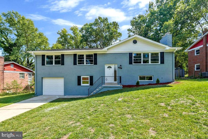 Welcome to this beautifully renovated home offering 5 bedrooms and 3 full bathrooms! The main level features 3 spacious bedrooms, including a master suite with its own private bath, and an additional full bath for convenience. The open concept living area flows seamlessly into a modern kitchen equipped with brand-new stainless steel appliances, stunning granite countertops, and new flooring all throughout. The bathrooms are upgraded with stylish ceramic tile, adding a touch of elegance.
The lower level boasts 2 additional bedrooms and a full bath making it perfect for guests or extra living space. The car garage provides secure parking and extra storage. Outdoors, you’ll love the huge backyard, ideal for entertaining, gardening, or just relaxing.
This home is a must-see, combining contemporary finishes with ample space in a fantastic location! Don’t miss out on the opportunity to make this your dream home!