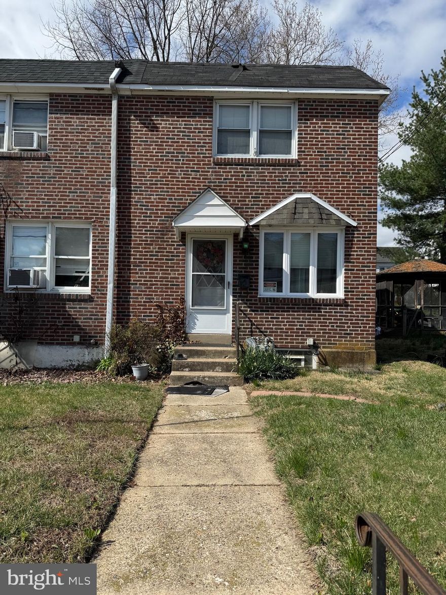 HIGHEST AND BEST OFFERS DUE SUNDAY, APRIL 20 @ 8PM.  This move-in ready 3-bedroom, 1.5-bath home sits on a spacious corner lot and includes an adjacent parcel—perfect for a large yard, gardening, or additional parking. Featuring a functional layout, this home is just a short walk to Collingdale Park and Collingdale Academy, and ideal for commuters. With great bones and mainly in need of a thorough cleaning, it's a fantastic opportunity for owner-occupants seeking sweat equity or investors looking for a solid fix-and-flip or buy-and-hold. A great value you don’t want to miss!