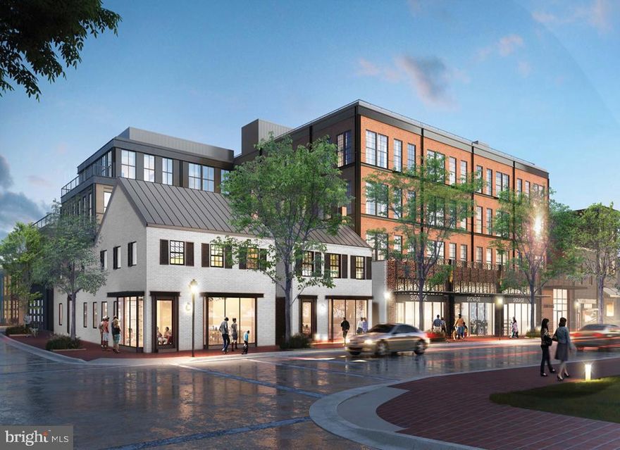 Brand New , Ground-Up Construction in the Heart of Old Town.  Welcome to Braystone, a boutique collection of 31 residences outfitted with an elevated palette of transitional fixtures and features that perfectly blend the character of historic Old Town Alexandria with the best of new construction and design.  Situated prominently on Old Town Alexandria's most prestigious street, Braystone is poised to provide future owners with the best of Old Town's charm and incredibly quick access to restaurants, shops, National Landing, and downtown Washington, DC.   The 4-story building, which  will be professionally managed, will have an elevator, secure underground garage parking and a  massive common roof deck.  Unit 202 is a spacious and luminous end-unit 1BR/1BA  with southern exposure.  It is the largest 1BR floor plan in the building and the only 1BR with double vanities in the bathroom.   Private Tours are available by Appointment.   IMMEDIATE DELIVERY.