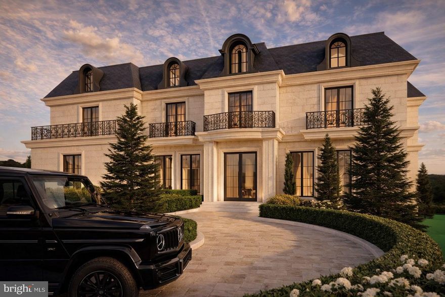 Château Haussmann: A New Architectural Gem with Steller McLean Location!

Introducing a rare modern French château on 1.6 private acres adjacent to prestigious Langley Farm and Mackall Farms. Timeless European elegance combines ultra-modern amenities for exceptional luxury living. Designed for discerning buyers who seek scale, craftsmanship, and privacy, this extraordinary gated estate delivers generous and refined living space across three impeccably finished levels. A long private drive leads to a nine-car garage, with parking for up to fifteen vehicles.

Grand Main Level:
Soaring 12-foot ceilings define a main level designed for both formal entertaining and everyday living. The layout includes an elegant foyer, formal living and dining rooms, a family room with seamless flow to sun-filled gathering spaces, and a dedicated office/library. The main kitchen is complemented by a professional chef’s kitchen with walk-in freezer, premium appliances, and adjacent breakfast area. A temperature-controlled wine cellar, sunroom, mudroom, multiple balconies, and two half baths complete the level.

Private Upper Level Retreats:
With 10-foot ceilings throughout, the upper level offers six bedroom suites. Five bedrooms include en-suite baths, while the owner’s suite features a private sitting room, separate office, and spa-caliber primary bath. Multiple balconies, a central laundry room, and elevator access provide added convenience.

Resort-Style Lower Level:
The walk-out lower level is designed for recreation and wellness, offering a large entertainment area, private home theater, full wellness center, and an additional bedroom with en-suite bath. 

Exceptional construction includes premium architectural shingle roofing, a cast stone and stucco exterior façade, and top-tier brand appliances throughout. Outdoor living is anchored by a resort-style saltwater pool and spa.
