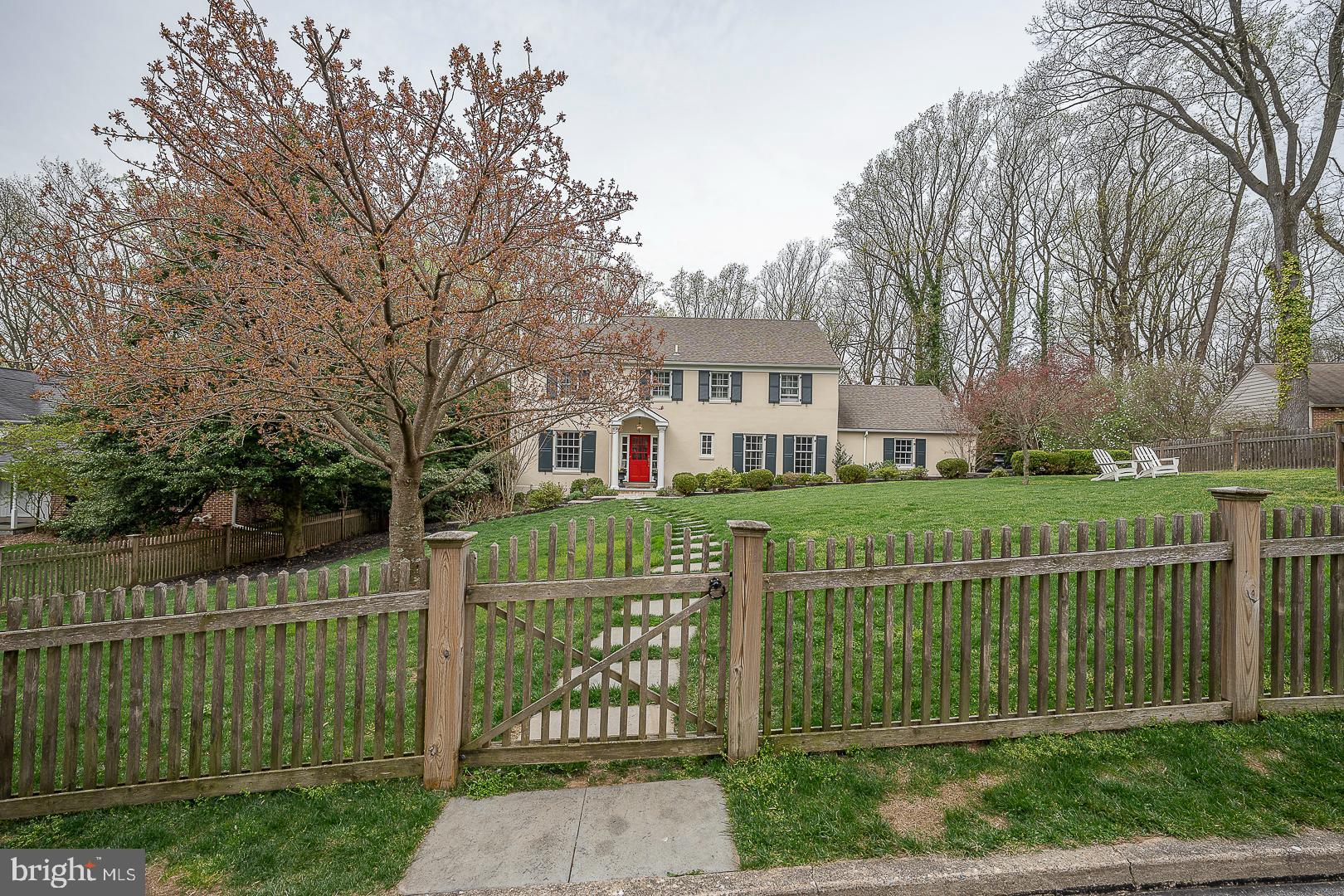 Welcome to 938 Ivycroft Rd, a completely updated 4 bedroom, 4 bath home, including a separate in law or au pair suite. This beautiful home is located in the award- winning T/E School District and in the sought after Main Line neighborhood of Wayne. This home features the perfect blend of old warm charm with modern amenities for today's lifestyle. Enter through the gracious center hall, to the left is the great room with gas fireplace and to the right is the formal dining room and powder room. The heart of the home features the gourmet kitchen and den area with skylights and a wet bar with wine frig. The renovated kitchen has a large center island and high-end Mouser cabinetry, Wolf six-burner gas cooktop and double oven, gorgeous soapstone counter tops and custom backsplash. There is a walk-in pantry, mudroom and laundry room. Upstairs you'll find 3 bedrooms and 2 baths. The spacious Primary Suite has a large dressing area with built-ins, 2 walk-in closets, plantation shutters, ceiling fan and hardwood floors. The luxurious Primary Bath has 2 separate sinks with quartz counter tops, marble floor with radiant heat , large stall shower and an oversized tub. The 2 additional bedrooms have large closets and ceiling fans. There is an alcove which is perfect for an in-home office and a walk-up attic for additional storage. Head to the lower level to find the completely redone walk-out basement with built-in bar, full bath with stall shower, exercise room and storage rooms. There is a completely separate apartment through the mudroom on the 1st level. This includes a bedroom with walk-in closet, a full bath with a wheel-chair accessible stall shower, powder room, laundry area and a great room with vaulted ceiling and full kitchen. There is a ramp into the home for wheel -chair accessibility as well as French doors leading to a deck. The back of the home features a large deck with awning overlooking the completely renovated saltwater pool, landscaping, lighting and even a whole house generator. The grounds of this home are simply beautiful with mature shade trees and gardens to create an outdoor oasis. There are stairs to the pool and patio areas from the decks- a perfect setting for entertaining. You'll fall in love with this home the minute you pull up to the picket fence- it is located on a quiet street with easy access to all major routes and shopping - the best the Main Line has to offer! All offers are due on Saturday, April 20th by 5!