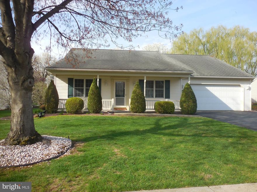 Welcome to Arbor Gate, a 55 plus community. This two bedroom ,1.5 bath home has over 2,000 sq ft. Features a gas fireplace in living room .Two car garage. Sunroom with gas stove. Extra living space in a first floor family room and small office space/craft room.Has water softener/ water purification system. Two car attched garage. Some windows have been replaced. All apliances stay. New land lease amount  is $  497.95/ month IF settled by October 1, 2026
In agent remarks it is noted the buyer must read and sign all the documents pertaining to the Arbor Gate community. Buyer should contact the Community Manager , Marilyn Muller, to discuss all documents to be reviewed and signed.