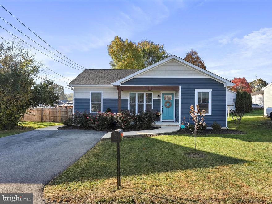 Hidden Gem! Perfectly sweet home on one level - no more stairs!  Many custom touches, upgrades, fixtures, interior design, you will find this home functional and delightful.  Three large bedrooms, two full baths, Living Room, Eat-in Kitchen with stainless steel appliances, granite counter tops, custom tile backsplash, upgraded fixtures, and much more!  The back door leads to oversized, private deck, level yard, and huge workshop/shed. The street is in city limits, but the location is quiet and tranquil.  Mostly hard surface flooring throughout and comes with water softener. Don't miss this one!