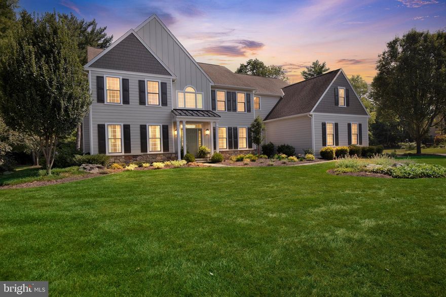 Welcome to 10 Devonshire Ln, where meticulous attention to detail defines every aspect of this cherished home. Adored by its sole owner since its inception, this property has been impeccably maintained, showcasing an unwavering commitment to quality and refinement.

Approaching the residence, your eyes are drawn to the striking exterior renovation that sets it apart from its counterparts. A harmonious blend of stone, Hardie plank siding, cedar-style shake, and board and batten creates an aesthetic masterpiece. Nestled on the most coveted lot within the cul-de-sac, this home exudes exclusivity and charm.

Step inside to experience the seamless fusion of elegance and comfort that defines the interior. The grand front-to-back foyer sets the tone, with formal Living & Dining rooms flanking its sides. Sun-drenched by large windows and adorned with exquisite site-finished hardwoods, these spaces offer a glimpse of the meticulous millwork found throughout.

At the heart of the home lies the kitchen, a haven for culinary enthusiasts and entertainers alike. Featuring a spacious center island, double wall oven, and commercial gas cooktop, it invites gatherings and culinary adventures. The adjoining breakfast room, with its vaulted ceilings and deck access, seamlessly connects indoor and outdoor living. Meanwhile, the family room, anchored by a two-story stone fireplace, exudes warmth and intimacy.

Ascending to the second level, you'll discover a luxurious primary suite, complete with a sitting room, dual walk-in closets, and a spa-like bath. Four additional bedrooms offer comfort and convenience, with two Jack-n-Jill bathrooms and one boasting potential as an in-law suite. A well-appointed laundry room adds practicality and flair to daily routines.

The lower level beckons with its expansive entertainment space, featuring a built-in bar, billiards room, craft area, and workout space. Outside, the level lot and serene backyard provide the perfect backdrop for outdoor gatherings, with a composite deck and fire pit area offering endless possibilities.

Situated within the esteemed Great Valley school district and walking distance to KD Markley Elementary, this home offers convenience and accessibility. With easy access to major routes and a myriad of dining and shopping options nearby, its location epitomizes modern suburban living at its finest.