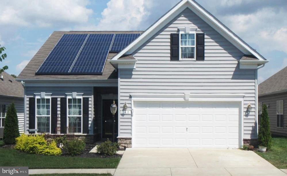 Throw away the lawn mower and snow shovel and move to the last custom-built house in Symphony Village, an award-winning 55+ community. Haydn model w ith upgrades and bonus room. Fresh paint & many rooms w/ chair rail & crown moldings.Three-season custom porch added in 2017 with plexi-glass, carpet and stove with dedicated outlet. Open concept and solar panels. Fitness center, 2 pools, and community center. Listing agent is licensed Realtor.