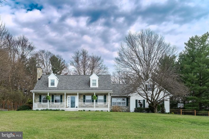 OPEN HOUSE Sunday, April 4th, 12–2 PM Don’t wait—your dream home is here! This stunning custom stone Cape Cod in Braddock Heights sits on over an acre of land with breathtaking sunset views of the valley below. Step inside to warm character featuring original slate floors, rich wood paneling, exposed beams, and gleaming hardwood. The formal living and dining rooms offer crown molding, chair rail, and a bay window overlooking the backyard, plus a cozy pellet stove. The updated country kitchen provides abundant cabinetry with built-in pantry, Corian countertops, fresh backsplash, and a peninsula with seating. Relax in the inviting family room with bamboo flooring and direct access to the attached two-car garage. Upstairs, the primary suite includes an en-suite bath and two oversized closets.  Enjoy the oversized front porch and private backyard in the highly sought-after Middletown school district. Come to the open house today and make this exceptional property yours before it’s gone!