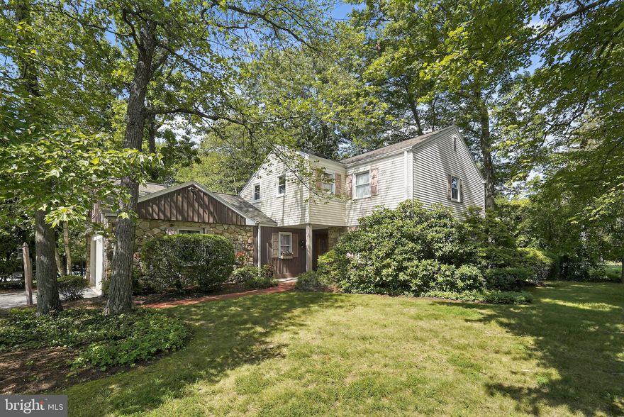 Welcome Home!! Come see this remarkable property located in Radnor School District. A very private lot greets you as you enter the home. The living room is very large and leads into the family room with wood burning fireplace. Formal dining room right off the kitchen which has a custom countertop. There is a breakfast area and desk/work space to get your paperwork done while you enjoy coffee. Laundry room along with a half bath and entrance to the 2 car garage are conveniently located. Large sunroom with 2 sets of sliders. One lead to a deck with hot tub that overlooks the fantastic in ground pool that comes with shed, pool heater & equipment. The rear yard is very large & fenced in with an additional shed on the rear of the property. The 2nd level has a primary bedroom with walk in closet, full primary jacuzzi tub, walk-in shower and double sinks. # additional family sized bedrooms along with a full hall bath complete the 2nd floor. There are pull down stairs that lead to the attic space.  Lower level is finished & professionally waterproofed over 15 years ago. Plenty of space down here for a gym. game room or what have you.  There are 2 double closets for storage. Utility room is big with a cedar closet inside.  This home is in an award winning school district, centrally located to the Main Line, transportation & highways. It is a must see.