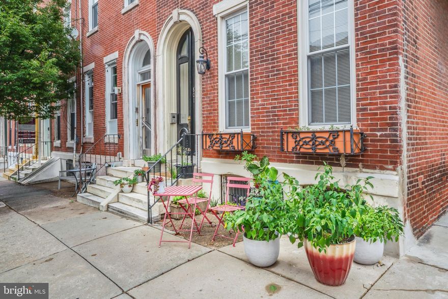 Discover the charm of this beautifully maintained end-of-row townhome 3rd floor apartment, located in the vibrant Art Museum Area, a neighborhood renowned for its rich cultural heritage and artistic flair. Built in 1915 and just had a full makeover in 2025, this apartment seamlessly blends traditional architectural style with modern conveniences, making it an ideal choice for those seeking a unique living experience. Step inside to find an inviting interior featuring stunning hardwood floors that exude warmth and elegance. The spacious layout is enhanced by crown moldings and ceiling fans, creating an atmosphere of comfort and sophistication. The intercom system adds a touch of modern convenience, ensuring you stay connected with ease. With approximately 835 square feet, this apartment offers ample space for your personal touch. The kitchen is equipped with brand new essential appliances, including a gas oven/range, microwave, and a stacked washer/dryer unit, making daily tasks a breeze. The thoughtful design ensures that you have everything you need at your fingertips, whether you're preparing a gourmet meal or enjoying a quiet evening at home. Outside, the property boasts well-maintained sidewalks and street lights, enhancing the neighborhood's inviting ambiance. Enjoy the convenience of on-street parking, making it easy for you and your guests to come and go. The building is well-kept, with services such as grounds maintenance, pest control, and snow removal included in your lease, allowing you to focus on what truly matters. The Art Museum Area is not just a place to live; it's a lifestyle. With a bus stop less than a mile away and a metro/subway station nearby, commuting is effortless. Explore the local art galleries, cafes, and parks that make this neighborhood a cultural hub. The vibrant community atmosphere is perfect for those who appreciate the arts and enjoy an active lifestyle. Available for lease starting September 1, 2025, this property offers flexible leasing options ranging from 12 to 24 months. Rent includes additional storage space, common area maintenance, and essential utilities such as water and trash removal, providing you with peace of mind and convenience. This apartment is more than just a home; it's an opportunity to immerse yourself in a dynamic neighborhood while enjoying the comforts of modern living. Don't miss your chance to make this your new home!