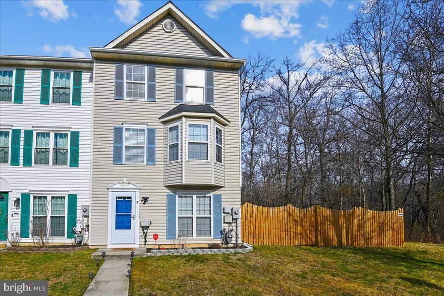 Beautiful Greenbriar at White Marsh Town Home!!!  Over 2300 Sq Ft Of Finished Living Space on Three Levels!  This spacious end unit features 3 level bump outs, updated kitchen with granite counters and breakfast bar, stainless steel appliance and luxury vinyl flooring.   You'll love the bedroom sizes and the extra bedroom/office on the first level.  with a great family area, full bath  and walk out to a brick patio and fenced rear yard!  Updates include: Roof - 2017 with transferrable warranty,  HVAC is less than 5 years old and CAC coil has been updated. washer and dryer- new in 2021.  Greenbriar at White Marsh is just a skip from commuter routes and shopping and there's no HOA!!!!