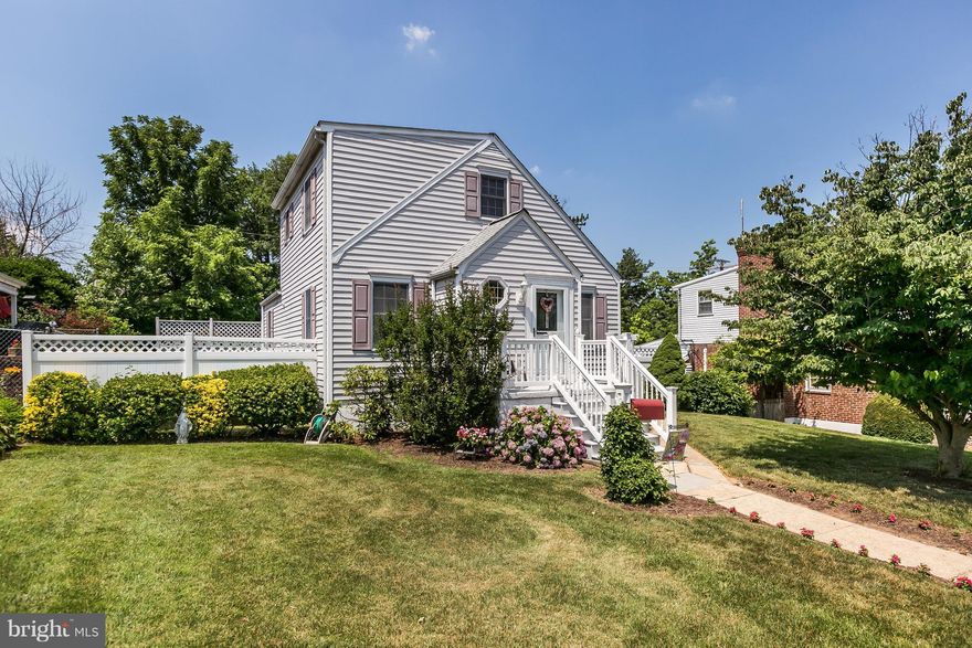 THIS BEAUTIFUL CAPE COD WITH ITS UPPER LEVEL & KITCHEN ADDITIONS HAS BEEN LOVINGLY MAINTAINTED BY ITS OWNER OF 51 YEARS. THIS IMMACULATE HOME SPARKLES. REMODELED KITCHEN. MASTER SUITE W/PRIVATE BATH. GRAND LOWER LEVEL FEATURES FAMILY ROOM, BAR, GAS FIREPLACE AND WORKSHOP. LARGE 5 YR DECK OVERLOOKS BEAUTIFUL BACK YARD. 2 YR HVAC. 2 YR ARCHITECTURAL ROOF. NEW WATER HEATER. 2 YR FRIDGE. A GEM*