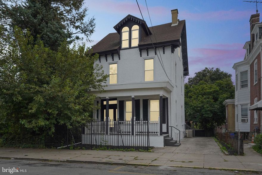 Charming Victorian with Rare Multi-Generational Living in Germantown. Step into a stunning Victorian home that beautifully blends historic character with modern comfort. This detached residence boasts a straight-thru design and a spacious layout, perfect for both relaxation and entertaining. Walking through the front door, you’re greeted by a large living space with soaring ceilings and a cozy fireplace that instantly makes you feel at home. The heart of the home features a delightful eat-in kitchen, ideal for casual meals and gatherings with family and friends. Upstairs, you’ll find three bedrooms and two full baths on the second floor, including a master suite with its own private bath. The third floor offers three additional bedrooms and a full bath, including a rare second master suite, perfect for multi-generational living or accommodating guests with ease. This home offers three full bathrooms total, making morning routines effortless and giving everyone their own space. Throughout the home, a mix of plush carpet, elegant ceramic tile, and durable laminate plank flooring provides comfort and style. The unfinished basement adds versatility with potential for a gym, recreation room, or additional storage. Outside, your private oasis awaits. A multi-level deck overlooks a serene backyard retreat with a pond and waterfall, perfect for peaceful mornings or weekend entertaining. The property also includes a private driveway that fits two cars. Located in the desirable Germantown community, this home is truly one-of-a-kind. Whether you’re searching for a family compound, multi-generational living, or simply a historic gem with modern comforts, this property delivers. Don’t miss this rare opportunity to own a piece of history with space, charm, and modern amenities all in one.