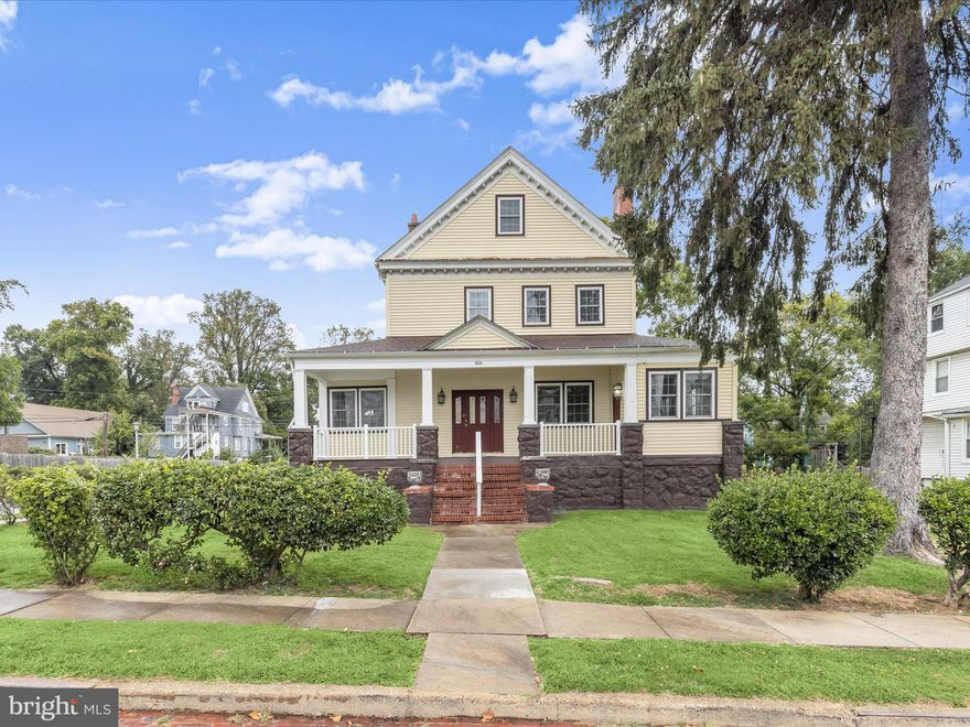 ***JUST REDUCED*** Prior Appraisal was $445k.

Set on a prominent 0.28-acre corner lot, this four-level Colonial delivers the kind of space and flexibility rarely found. With eight bedrooms and three full baths, the possibilities here are virtually endless.  A broad front porch ushers you inside, where natural light, rich original hardwood floors, and a welcoming fireplace create a timeless first impression. Formal and informal spaces flow easily, enhanced by elegant sconce lighting and classic architectural details.  The main floor offers two large bedrooms and a full spa-like bath with both a soaking tub and separate shower. The well-appointed kitchen provides generous cabinetry, updated appliances, and direct access to the backyard, while a main-level laundry adds convenience to everyday living.  The second level introduces four more bedrooms, two of which connect to bonus rooms perfect for an office, nursery, or dressing space. Two full bathrooms with jacuzzi tubs bring added comfort to this level.  Up on the top floor, a loft retreat offers two private bedrooms finished with LVP flooring and soft lighting, an ideal spot for guests or added privacy.  Two separate rear entrances with decks, dual-zone heating and cooling, a detached one-car garage, rear driveway access, and an unfinished basement with limitless potential complete the picture.  Ideally located near shopping, dining, entertainment, and major commuter routes, this home provides the scale, layout, and location to make your vision a reality.  **MOTIVATED SELLER**