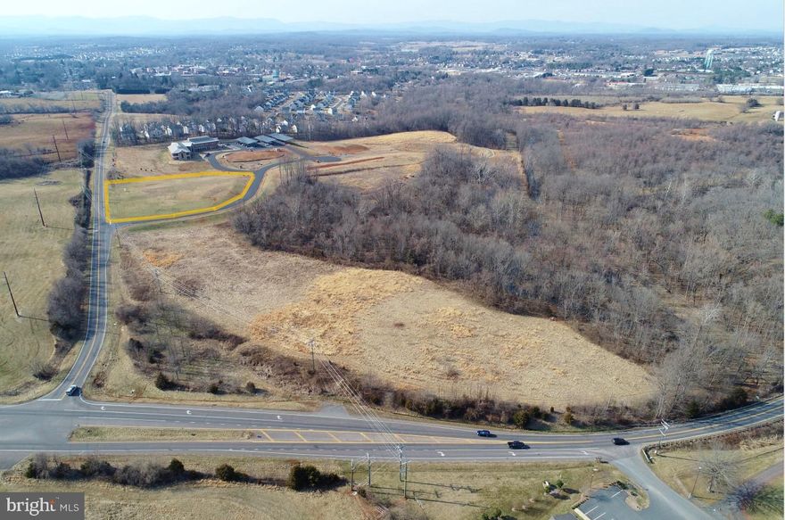 2.5 acre corner pad site located next to Germanna College and US 29 that will accommodate a development of medical, office, flex or warehouse building with substantial parking.  All utilities available to site, including fiber, sewer, water, natural gas and redundant electric power.  Subject is located at corner of East Chandler St and Mountain Run Vista Court.  Easy access to US 29 and RT3 and old town Culpeper shops, restaurants and breweries.  Two neighboring parcels (an additional 13.54 acres) are also available for sale. Subject Tax Number: 41—103A. 

 

Economic Development Incentives: Culpeper County recognizes the importance of being competitive to attract new business development. To that end, local tax incentive programs have been developed to assists industry with project financing and the cost of work force training. Financial incentives have been made available to eligible businesses that invest at least $500,000 in new capital improvements in Culpeper County. Other economic development incentives can be developed on a case-by case basis tailored to the needs of a particular business prospect. Culpeper County is also the Grantee of Foreign-Trade Zone #185 and, under the Alternative Site Framework, can expedite application process for a business-driven zone.