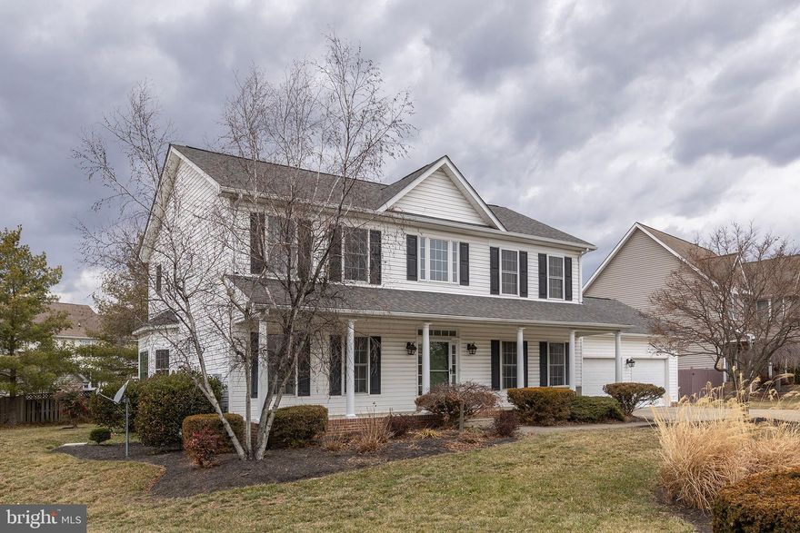 This 4-bedroom, 2.5-bath colonial in Mosby Station sits on a generous .33-acre lot in a cul-de-sac. Freshly painted with new carpet, this home features a bright and inviting layout. The kitchen boasts gas cooking, a pantry, and ample counter space, flowing seamlessly into the cozy family room with a gas fireplace. The primary suite offers a tray ceiling, a soaking tub, and a walk-in closet. A full, unfinished basement provides endless potential, and the basement-level laundry room could be relocated to the main level for convenience. Enjoy outdoor living on the deck overlooking the expansive backyard. Additional highlights include a 2-car garage and newly installed smoke detectors. Don’t miss this wonderful opportunity!