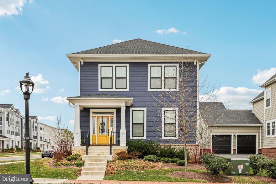 Buy this nearly new single-family home with $0 down using USDA financing. Only 2 years old, this home offers modern luxury throughout with LVP flooring, 9 ft ceilings, and an open, bright layout perfect for entertaining. The main level features a private office and a gourmet kitchen with double ovens, stainless steel appliances, granite countertops, 42" cabinets, a large island, walk-in pantry, and upgraded lighting, plus a mudroom leading to the rear-load 2-car garage. Upstairs includes spacious bedrooms, an upper-level laundry room, and a stunning primary suite with a large walk-in closet and spa-like bath with dual vanities and a walk-in shower. The expansive basement offers endless potential with rough-ins for a wet bar and full bath. Located in the sought-after Heritage at Marshall community, enjoy walking trails, nature areas, a pool, clubhouse, and scenic Blue Ridge Mountain views, all just 3 minutes to I-66 and a short walk to downtown Marshall and top-rated schools. Don’t miss this opportunity for luxury, convenience, and small-town charm in one of Fauquier County’s most desirable neighborhoods.