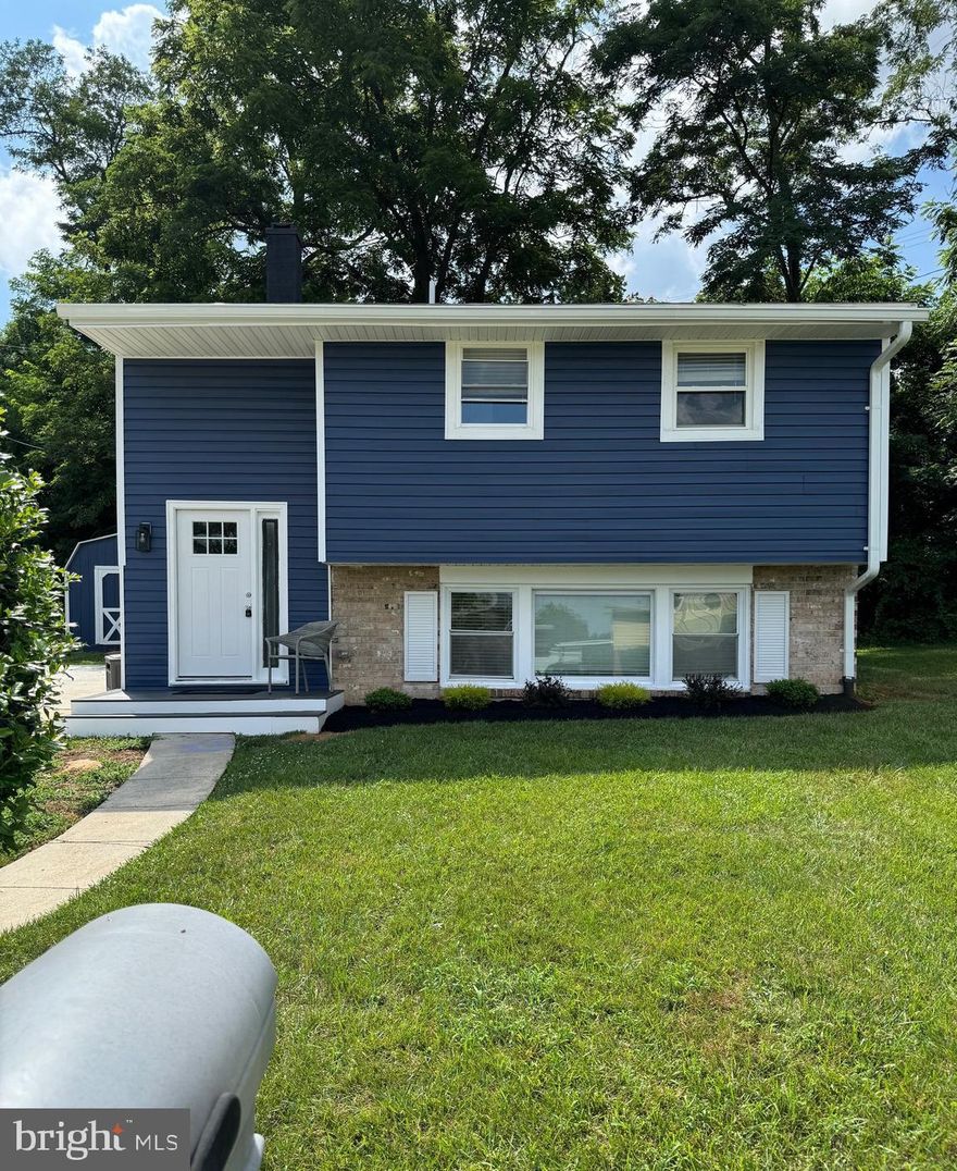 Welcome to this beautiful and professionally renovated home located on a private cul-de-sac.  This home is ready for you to move in.  Everything is done.  The home has been recently upgraded with a 2025 roof installation, new shingles, a modern gutter system, and fresh siding—this home combines style with structural integrity. The kitchen is brand new quartz counter top, brand new microwave, lights fixture, new kitchen faucet and so much more.  The house is freshly painted, with new HVAC unit, new hot water heater, new washer and dryer, brand new flooring, light fixtures and so much more.  Brand new flooring in every room.  The master bedroom has a private bathroom.  The master bathroom and the second full bathroom are full renovated with taste and style.  There is a large front yard and a long drive for cars and plenty of street parking.  You can walk out to the backyard from the kitchen and have a private space for your backyard outing.  The complete renovation is done with taste and style.  Everything is ready for you to move in.