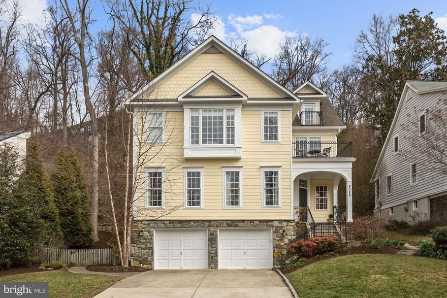 5% PRICE ADJUSTMENT!  2001 built, light-filled and spacious home in sought after Brookmont! Open and inviting floor plan with 6BRs and 5.5 baths on 4 four finished levels.  Two car garage.  Tucked in between trails, parkland, and the C & O Canal, this home offers a serene setting while only minutes from the DC line!