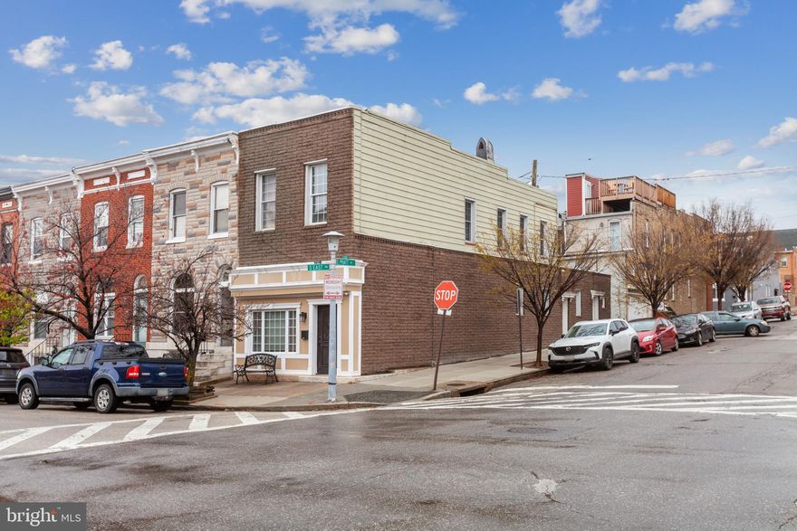 Welcome to city living at its finest! Nestled in the heart of the Patterson Park neighborhood, this spacious end-unit townhome at 149 S East Ave is a true gem, boasting over 1800 sq ft of luxurious living space and high-end finishes throughout.

Step inside and be greeted by the freshly re-stained front door, inviting you into the light-filled living room. The coffered ceiling with metal detail adds a touch of elegance to the space, complemented by a large window with a cozy window seat and a gas fireplace, creating the perfect ambiance for entertaining guests.

Gleaming hardwood floors seamlessly flow throughout the main level, leading you to the dining room and a half bath with fresh paint. The well-appointed eat-in kitchen is a chef's dream, featuring brand new appliances including a dishwasher, a breakfast bar with granite countertops, a farmhouse sink, an island with quartz counters and a prep sink, a gas cooktop, and a built-in oven.

The convenience of city living continues on the main level with a spacious bedroom, freshly carpeted and with outside access. Head upstairs to the upper level landing adorned with exposed brick, recessed lighting, and abundant natural sunlight pouring in from the bedrooms. The utility closet on this level offers a washer/dryer hookup for added convenience.

At the end of the hall awaits the large primary bedroom, featuring new carpet, fresh paint, a tall ceiling, recessed lighting, a ceiling fan, and a sizable closet. Two additional bedrooms, also adorned with new carpet and fresh paint, share a full hall bath to complete the upstairs living space.

The large lower level provides ample storage space in the utility room with washer and dryer hookups. Additionally, it hosts a recreation room with a full bath, offering plenty of options for flexible living arrangements. Perfect for roommates with tons of living space.

With easy street parking and the vibrant Patterson Park lifestyle at your doorstep, this home is the epitome of city living. Don't miss the opportunity to make this your own – schedule a showing today, as this home won't last long!