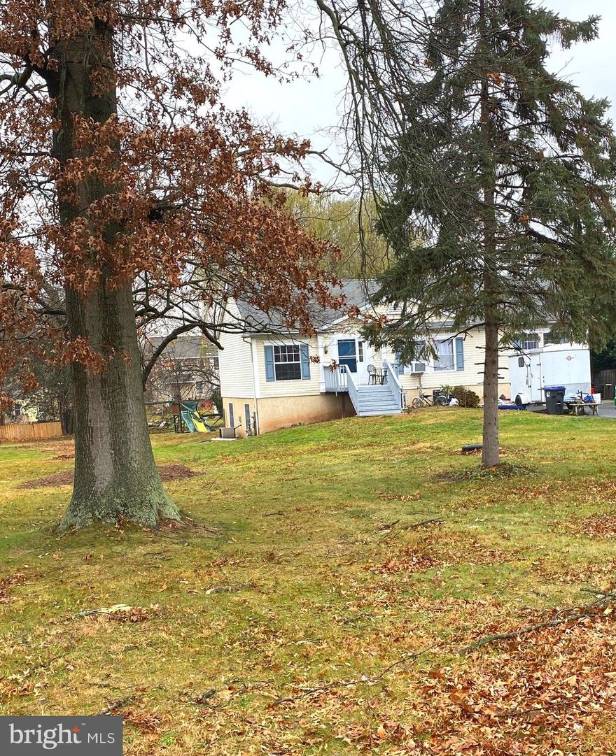 Great investment opportunity to purchase a single ranch style home in the Trappe/Collegeville area on a cul de sac location.  In close proximity to all your daily needs including, but not limited to, an array of shopping centers, casual and fine dining, major traffic routes and the Ursinus college make this opportunity a great place for someone to call home.  This one story living ranch home is great as it is but has even more potential that awaits your finishing touches.  Home features a large living room with coat closet  and open views of the dining room/kitchen combo area.  Three spacious bedrooms and two full baths featuring tub/shower combo can also be found on the main level.  A country style kitchen featuring oak cabinetry, stove, microwave, refrigerator and dual stainless sink that overlooks the expansive rear deck and rear yard.   Additional cabinetry and side peninsula will aid with entertaining. Adjacent the kitchen you will find main level laundry facilities with a side entry to the home.  The large dining room features chair rail, shadow box and crown moldings, decorative columns and sliders that lead to the rear deck.  This home boast of natural light throughout.  But that is not all, the partially finished basement features one additional bedroom, a large open family room with tile flooring, walk up stairs with French doors that lead to the rear yard and a side work room, storage room and/or music room to name a few. Home is good shape as it is but has huge potential to provide further investment opportunity by adding an open concept layout of the living room, kitchen and dining areas, adding a large kitchen island with upgraded appliances and so much more.  Additional features include:  Newer heater, water heater and roof (2001).  At $450,000 this home will go fast.  Shown by appointment only.