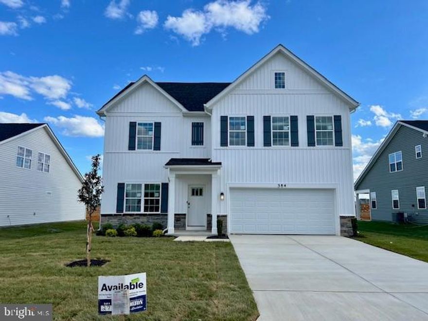 Move in ready!!  Check out our Hayden Model Home that comes with 5 Bedrooms, 3 Full Baths, Loft, and much more! The Hayden model offers the perfect blend of spacious living and modern design, making it an ideal choice for families and those seeking versatile living spaces. This home boasts five generously sized bedrooms, providing ample space for your family or guests. With three full bathrooms, mornings and evenings become stress-free affairs. The loft area is a versatile space that can be transformed into a playroom for kids, a cozy study nook, or a relaxing retreat. The open floor plan seamlessly connects the kitchen, family room, and living spaces, making it perfect for hosting gatherings and entertaining. The kitchen features a spacious island with stunning white quartz countertops, adding both functionality and style to your culinary experience. Offering convenience and accessibility, this home includes a first-level bedroom, catering to various lifestyle needs. Need a dedicated workspace? This home has an extra room that's perfect for an office or study. Schedule your private tour today!