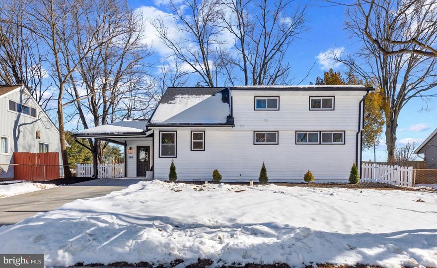 Welcome to this stunning, fully renovated cape cod home! Featuring 4 spacious bedrooms and 2 beautifully designed bathrooms, this home offers expansive living spaces filled with natural light and stylish, high-end finishes. Every detail has been carefully considered, from the brand new interior to the revamped exterior, ensuring both functionality and unique character throughout.
Inside, you'll find brand new windows, luxury flooring on all levels, and modern doors and trims. The sleek new kitchen boasts state-of-the-art appliances, new cabinets, and elegant countertops. Upgraded bathrooms and closets, along with a curated selection of contemporary light fixtures, add the perfect finishing touches. The home also includes an upgraded HVAC system, a new hot water boiler, and an enhanced electrical system for peace of mind, while offering plenty of space for both living and storage.
Outside, the home features a completely new roof, gutters, and downspouts. The large, private patio in the fenced backyard is perfect for entertaining or enjoying quiet moments, complemented by fresh landscaping that enhances the outdoor space.
Located in a quiet, welcoming neighborhood, this home is just a 6-minute walk to Twinbrook Library, 4 minutes to Lotte Plaza Market, and 5 minutes to the nearest bus stop. It's also just a short drive from Rockville Town Center, multiple metro stations, and major highways, offering both convenience and easy access to the best of the area.
With its stylish updates, meticulous design, and prime location, this home is truly move-in ready—offering the perfect blend of comfort and convenience, making it an undeniable choice.