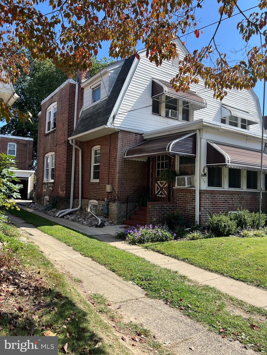 Come buy one of the best valued listing in Collingdale Boro . The property features off street parking w/ a detached garage and one additional parking space , dual exterior access, office space/ finished enclosed porch, cozy living room, formal dining rm, a conveniently placed powder rm, and full size eat in kitchen with modern appliances.  The second floor has an ample size owner suite w/ plenty of closet space , a full size hallway bathroom, and  2 additional bedrooms with additional closet space. The unfinished basement has the laundry room and the mechanical area . This property is in walking distance to  Harris Elementary School, a  well maintained neighborhood playground, and  close to public transportation. Best of all, the Seller is motivated to  make a deal happen.