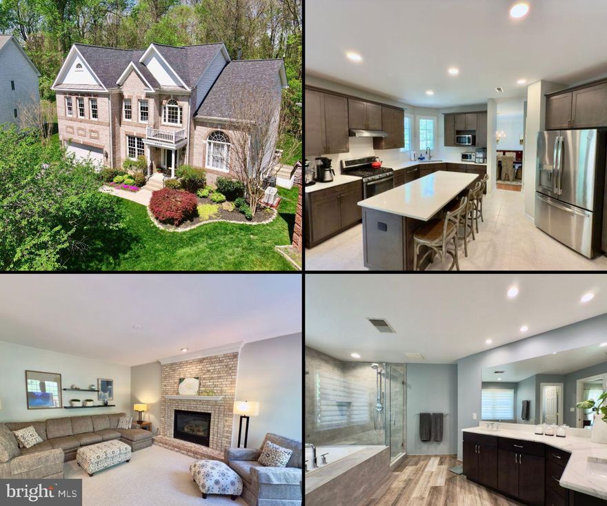 **Check out the video tour** Classic D.R. Horton Home with Stunning Upgrades – Cul-de-Sac Living at Its Best! Classic D.R. Horton Brick Front Home with Exceptional Upgrades – Private Cul-de-Sac Location! 
Welcome to this beautifully maintained brick front D.R. Horton home, ideally situated on the radius of a private cul-de-sac, offering the perfect combination of privacy, space, and elegant living. With soaring 9+ foot ceilings, this home provides an airy and open atmosphere that’s both welcoming and functional. 
At the heart of the home, you'll find a gorgeously remodeled kitchen featuring upgraded GE stainless steel appliances, premium cabinetry, and stylish finishes sure to impress any home chef. The warm and inviting family room centers around a cozy gas fireplace, making it the ideal gathering space. For those working from home, a private office ensures productivity without interruption. The spa-inspired primary bathroom offers a true retreat, thoughtfully updated with high-end finishes to create a serene escape. Both the secondary upstairs bathroom and basement bathroom have been beautifully remodeled, adding to the home’s modern appeal.  Downstairs, the fully finished basement features a dedicated media room, ample space for recreation or entertaining, and flexible areas for work or relaxation. Step outside to a charming stone paver patio, perfect for al fresco dining or enjoying the tranquil, landscaped backyard.  This home has been meticulously updated and maintained, with recent improvements including:

New Roof – 2024

Hot Water Heater – 2020

HVAC System – 2019, with Inspection & Tune-Up – 2025

Kitchen Remodel – 2020

Primary Bathroom Remodel – 2016

Upstairs Bathroom Remodel – 2018

Basement Bathroom Remodel – 2011

Patio Installation – 2021

EV Charging Capable Garage – 2024

Generator Maintenance by JBI Services – Aug 2024

📍 Located close to shopping, dining, and major commuter routes, this home blends luxury, location, and livability—a rare find in today’s market.  ✨ Don’t miss your opportunity to own this exceptional home. Contact us today to schedule your private tour!