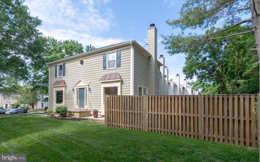 Large 3 bedrooms, 31/2 bath, side entrance town home!  The exterior was well maintained, and the interior has been updated 2024, Main level bamboo floors have been cleaned and buffed. carpet upper level, and lower-level stairs, and basement level. Fireplace is wood burning and is up to code.  Large Trex deck that backs to trees has been power washed and includes a large storage box.  There is an extra basement room that can used as a business office or playroom. Enjoy community amenities from Manchester Lakes including pools, tennis courts, and tot lots. Community pool requires membership. Walking distance to Kingston shops and restaurants. Minutes to Fort Belvoir and major DC transportation routes. Two parking spaces convey home, please park in spots 142 and 148.   Lock box located on front door.  Please see showing instructions for lockbox access or text listing agent for details on access code! PETS- CASE-BY-CASE ONLY!