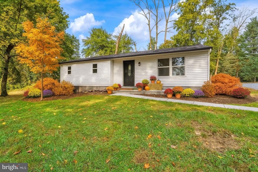 Welcome to this beautifully updated 3 bedroom, 1 bath rancher, set on a spacious .66-acre lot in the Northeastern School District. This home has been tastefully remodeled throughout, offering move in ready comfort with modern style. Step inside to find an inviting main level featuring fresh flooring, updated lighting, and a neutral color palette. The remodeled kitchen boasts new cabinetry, countertops, and stainless steel appliances, while the renovated bathroom offers a clean, contemporary design. Three comfortable bedrooms provide plenty of space for rest and relaxation. Enjoy outdoor living on the expansive lot, perfect for gardening, entertaining, or simply unwinding in a peaceful setting. With single-level living, modern updates, and a prime location close to schools, parks, and major commuter routes, this property is the perfect blend of convenience and charm.  Some images in this listing have been virtually staged with AI to show potential use of space. No physical changes have been made to the property.