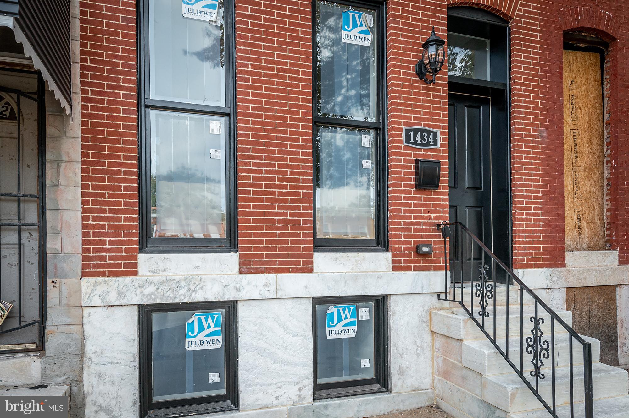 Gorgeous approval pending CHAP tax credit renovation, offering open and inviting living room with gleaming hardwood floors, oversized historic windows flooding the property with abundance of natural light, leading into a dining room and kitchen area. The kitchen is fully renovated with custom cabinets, stainless steel appliances, crisp subway tile backsplash and stone counters. Second floor offers two spacious bedrooms, amazing bathroom with the timeless marble look tile, and generous closets. Lower finished level is perfect for entertainment, or separate guest quarters. Back patio with the privacy fence could be easily converted into a parking pad, at the seller's expense prior to the settlement. The entire house was renovated top to bottom, with new eclectic, plumbing and HVAC.
Pending approval CHAP tax credit is based on a $23,000 pre-construction appraisal. V2V $10,000 grant, as well as Live Near Your Work program are all available to make this purchase a great investment into Broadway East neighborhood.