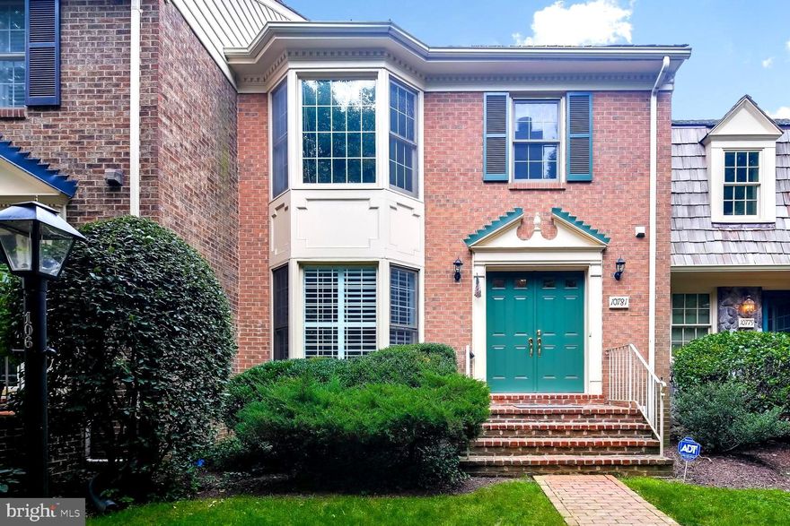 **Open House Saturday  from 1 to 3pm !!    Spacious Brick Townhome in highly sought out Tuckerman Station.  3 Bedrooms plus Den & 3.5 Baths. Freshly Painted and upgrade lighting fixtures.  Crown Molding throughout.!  Beautiful Foyer Entrance with marble flooring leads to dining area with step down to living room. Half Bath on main level.   2 separate entry ways with doors lead to a huge kitchen with granite countertops .  built in shelving, & fireplace. Kitchen leads out to rear fenced in patio and brick columns.   Laundry room on upper level with 3 bedrooms, including Master Suite.  Master Bath  includes dual sink, shower, and separate jet stream tub.   Master Bedroom is connected to stairway which takes you to a spacious loft w/ skylight.  Can be used for another bedroom or office.  Fully Finished Basement w/ full Bath.  More than enough  tall closet space in all rooms.  Convenient running trail and bike path just steps from home.   The community offers a pool, pool house, & tennis courts.   Easily accessible to 495, 270, Rockville Pike,  Metro , Marc Train, shops, restaurants and more.