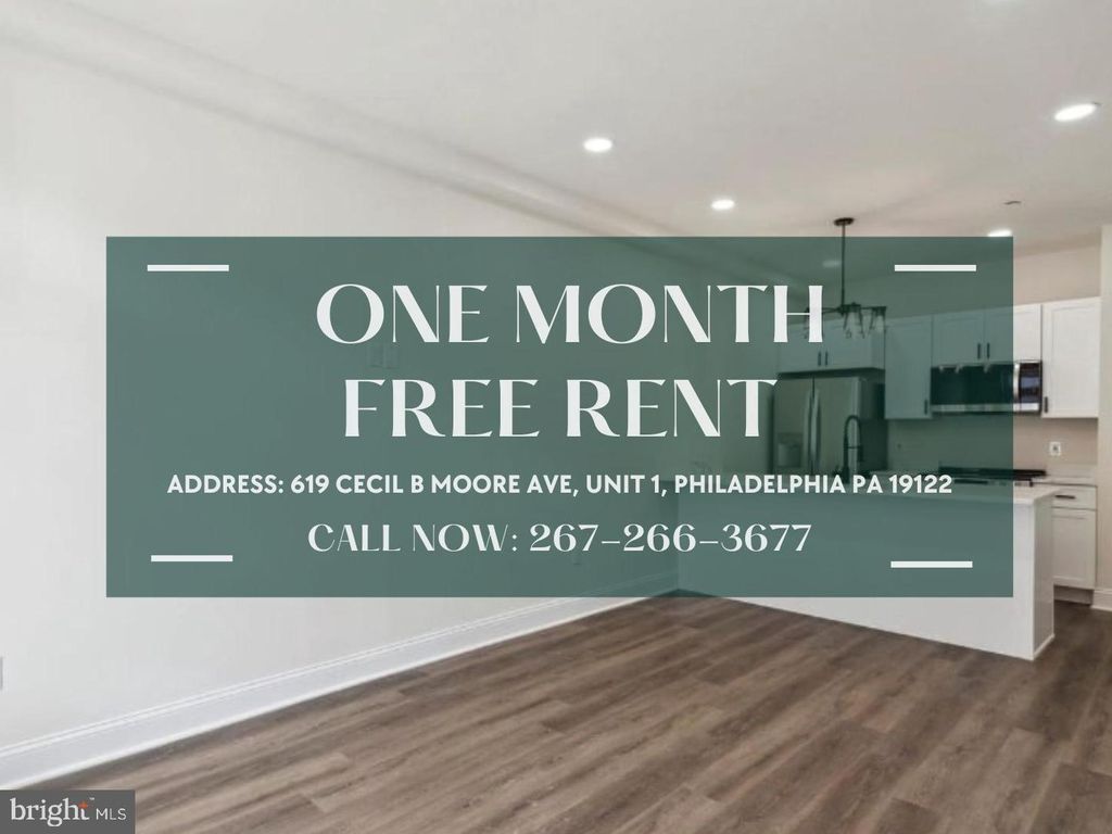 Photo of 619 Cecil B Moore Avenue #1, PHILADELPHIA, PA 19122 (MLS # PAPH2563200)