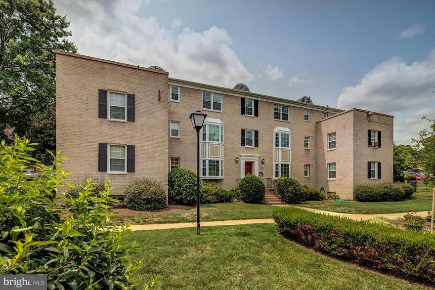 Live steps from exciting Columbia Pike in the quiet and beautiful Park Glen Community!  Just out the front door of this spacious 2BR condo is a scenic stream, jogging, bike trails & new community center.  Pool, extra storage, bike room and laundry facilities included in HOA.  Close to metro bus, shopping and dining.  Quick, easy commute to Pentagon & DC.  Move-in ready!