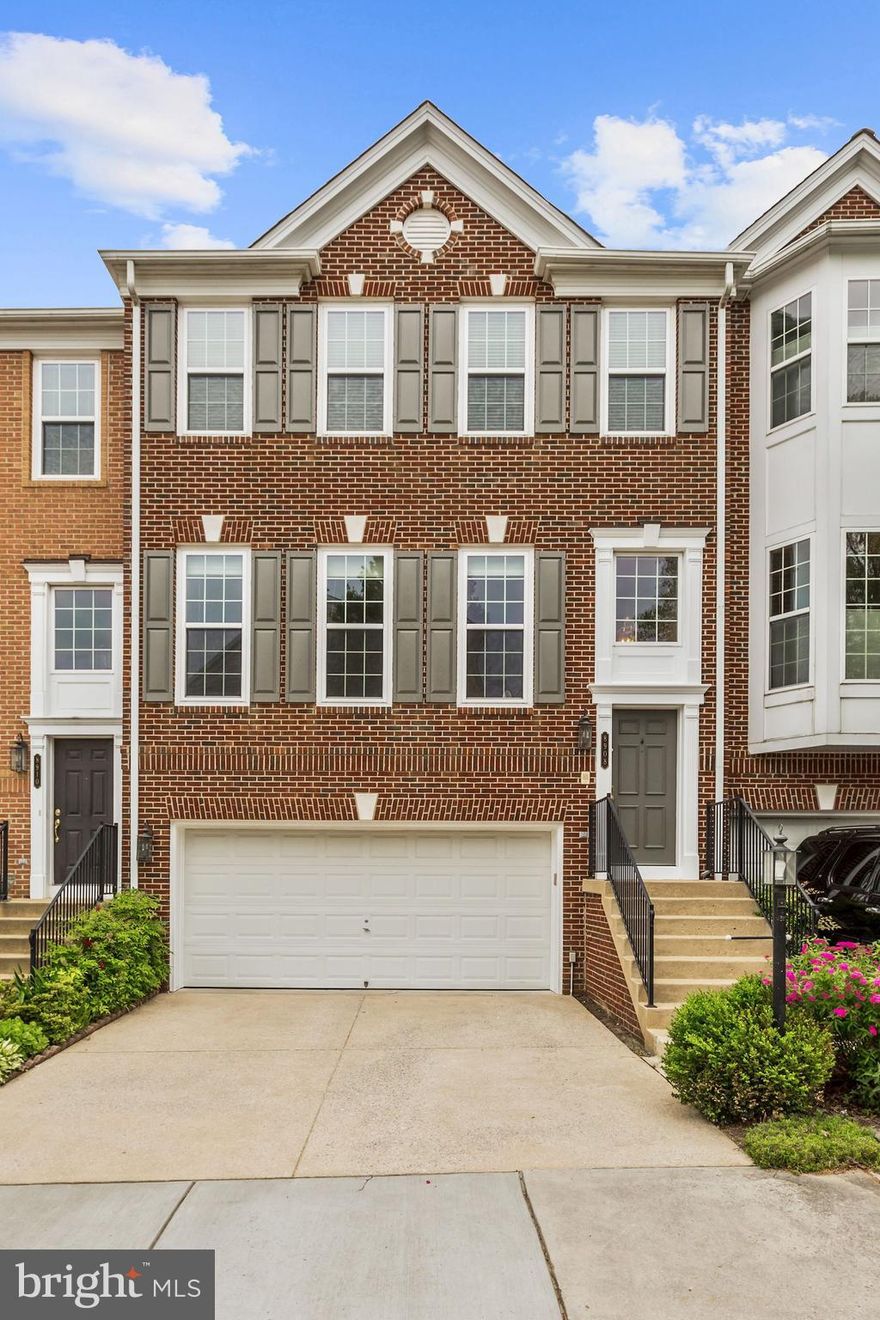 Amazing 2 car garage luxury brick-front townhome!*4 bedrooms, 3.5 baths, over 2800 sq. ft.*Hardwood floors on entire main level*9 ft ceiling main & lower lvl*Huge MBR w/ sitting area, walk-in closet & tray ceiling* Luxury master bathroom with separate soaking tub & shower*Separate upper level laundry room with washer and dryer included* 42" cherry kitchen cabinets*Gas cooking*Breakfast area and breakfast bar* Family Room off kitchen* Kitchen walks out to Deck*Bedroom & full bath on lower level*Large walk-out Rec. Rm w/ gas fireplace*Gas heat & hot water*Great location, easy access to I-95, Ft. Belvoir, I-495, Wegmans and more.  Neighborhood amenities include pool and Tennis courts* No pets/smokers*