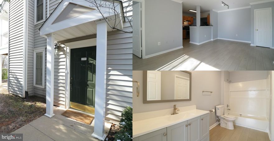 You will love this fully updated first level condo with private entrance  in the gated community of Gates of Fair Lakes. Freshly painted with gleaming luxury vinyl plank flooring throughout the condo. Spacious family room provides plenty of natural sunlight. Kitchen features granite countertops and gas cooking. Generously sized bedroom with a walk in closet. Minutes from Fair Lakes/Fair Oaks (mall, Whole Foods, Target, Starbucks, and more). Easy access to RT66, RT 50, Fairfax County Parkway. Wonderful condo amenities provided 24 hour fitness gym, pool, club house, outdoor BBQ stands!