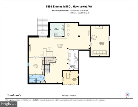 Tiny photo for 5393 Emmys Mill Court, HAYMARKET, VA 20169 (MLS # VAPW2117898)