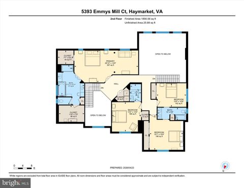Tiny photo for 5393 Emmys Mill Court, HAYMARKET, VA 20169 (MLS # VAPW2117898)