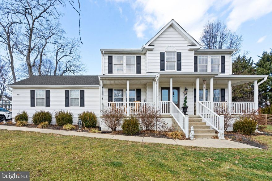 HIGHEST AND BEST DEADLINE Monday, February 10th at 10am. Discover this lovely Colonial, nestled in a peaceful neighborhood that combines comfort, style, and functionality. With its lush landscaping and level yard, this home offers the perfect retreat for those seeking peace from the buzz of the outside world.

The welcoming front porch, complemented by a brand-new front door, invites you to relax and enjoy the serene surroundings. Out back, the expansive composite deck overlooks a secure fenced yard—ideal for entertaining or unwinding in privacy. A storage shed adds practical convenience for outdoor tools and equipment. For your convenience the zero-turn mower will convey with the home!

Inside, thoughtful updates enhance the modern, open layout. The removal of a wall between the office/playroom and family room creates a spacious, seamless flow, while new light fixtures bring a fresh, stylish touch throughout.

The kitchen is a culinary haven with newer stainless-steel appliances, including a double oven, granite countertops, and a sleek tile backsplash. Refinished light hardwood floors extend through the main level, leading to the cozy family room with a wood-burning fireplace, perfect to keep you toasty during the coldest of days. Fresh neutral paint throughout completes the contemporary feel.

Upstairs, wood-look laminate flooring adds a modern touch and easy maintenance. The primary suite serves as a private retreat with a vaulted ceiling, generous walk-in closet, and an updated en-suite bath featuring a tiled shower and granite-topped sink.  You will also find three additional bedrooms and a full bath in the hall.

The fully finished basement offers endless possibilities, featuring a spacious rec room and a flexible space that can serve as a home office, gym, or playroom as well as another full bath which is perfect for guests. 

Recent updates include a hot water heater, well pressure tank, and water softener—all replaced within the past year—along with a new roof (2020) and a fenced yard enhanced with an invisible fence system.

This home perfectly blends timeless charm with thoughtful upgrades—your forever retreat is ready to welcome you!