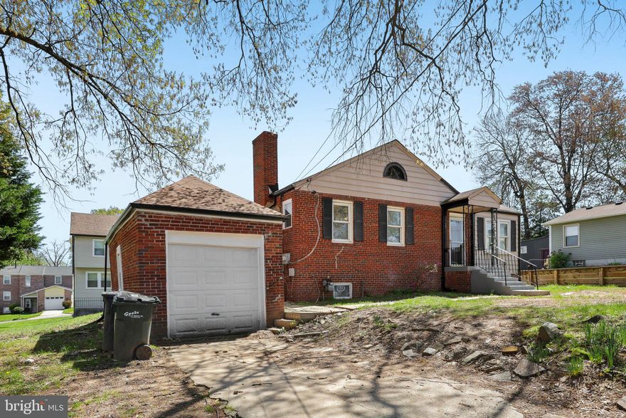 Welcome to this charming brick rambler—freshly painted, bright, and move-in ready! Enjoy gleaming hardwood floors and an inviting living room with a fireplace, dining room, and sparkling kitchen. The main level also features three comfortable bedrooms and an updated full bathroom. The finished basement offers extra living space, including a fourth bedroom, bonus rooms, full bath, and a wet bar kitchenette—perfect for guests or entertaining. A detached garage and driveway provide ample parking. Also available for rent—don’t miss this versatile opportunity!