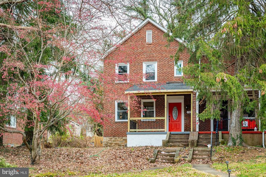 OFFER DEADLINE IS FRIDAY, DECEMBER 17TH BY 5PM. Beautiful end of group brick home ready for a new owner. The house was renovated top to bottom with no expense spared. Beautiful living room is open and inviting, boasting hardwood floors, crown molding, leading you into a dining room, and a brand new eat-in kitchen with gray cabinets, exotic granite counters, and new stainless appliances. Second floor offers three large bedrooms with a spa-like brand new bathroom. Lower finished level provides a large family room as as well a separate bedroom/den and a full bathroom. Backyard with the extra-large deck/patio is perfect for family cookouts or gatherings. Located between the lushes Gwynns Falls Trails and Forest Park Golf Course, directly across from Gwynns Falls stream, your own nature's retreat.