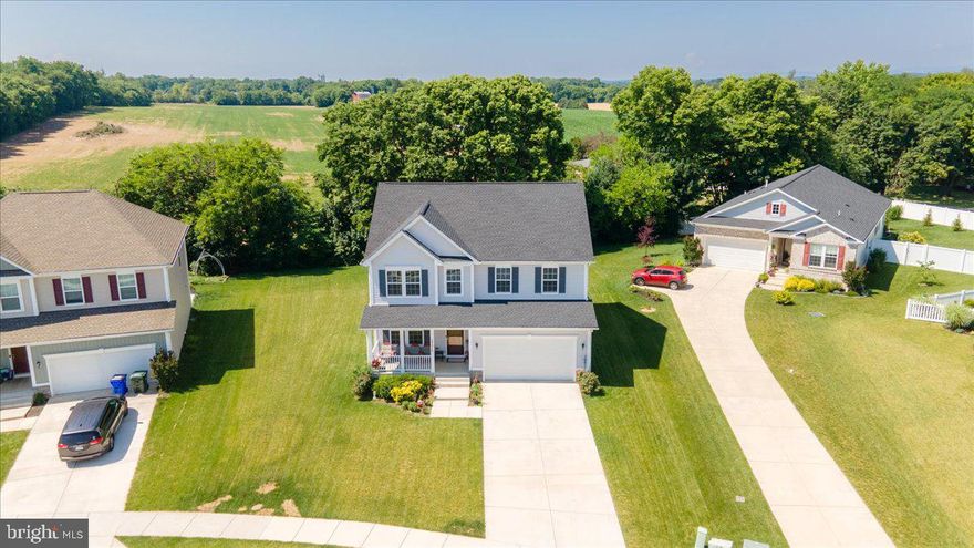 Single Family home in sought after Hagers Crossing. Walk into your spacious foyer with french doors to your spacious office. Gourmet kitchen with custom cabinets, granite countertops, double oven, gas cooktop & oversized island with barstool seating. Bump-out morning room off kitchen with sliding door to the backyard great for entertaining guests. Living room off the kitchen. Half bathroom main level. Upstairs you have a loft or family room area at the top of the stairs. Owners bedroom suite with walk-in closet. Owners bathroom suite with sit-in tub for two and separate shower. Bedrooms 2, 3 & 4 are a great size and share a 2nd full bathroom. Lower level finished with a 5th bedroom, huge family room area with a walk-up door to outside a bonus room and a 3rd full bathroom. Huge backyard with trees in the back of the property. Located at the end of a cul de sac. Community with swimming pool, community center, sidewalks, elementary school, & close to shopping, restaurants and major highways.