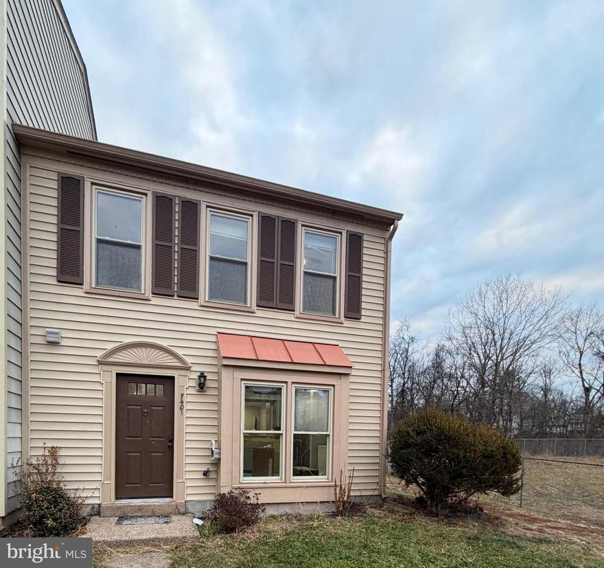 Beautiful end-unit townhome in the highly desirable Sudley Manor community! Enjoy hardwood floors throughout, a completely renovated eat-in kitchen with brand new granite counters, new cabinets, and brand-new stainless-steel appliances with recessed lighting, a bright family room with a cozy wood-burning fireplace. Step outside through the brand‑new sliding door to a private fenced yard with deck and shed, perfect for relaxing or entertaining. Upstairs features a high ceiling primary suite plus two spacious bedrooms. Fresh paint, newer HVAC (2021), and fantastic community amenities including pool. Minutes to I‑66, shopping, and dining.
