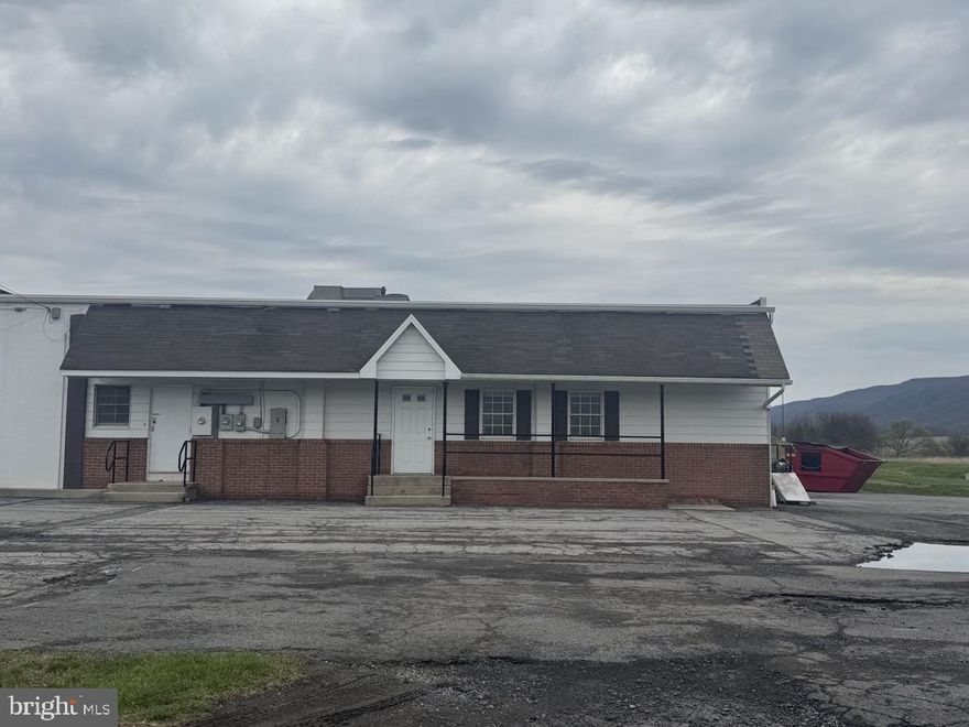 Great office space up for rent along the well traveled Route 655 in Reedsville. Suite A offers 1350 SQFT & sits along the side of the popular Super Shoes building and features a reception area, 2 bathrooms, 4 individual office spaces, a private conference room, utility room, open space, & 2 entrances if needed.  A large parking lot is also available for easy use for clients.