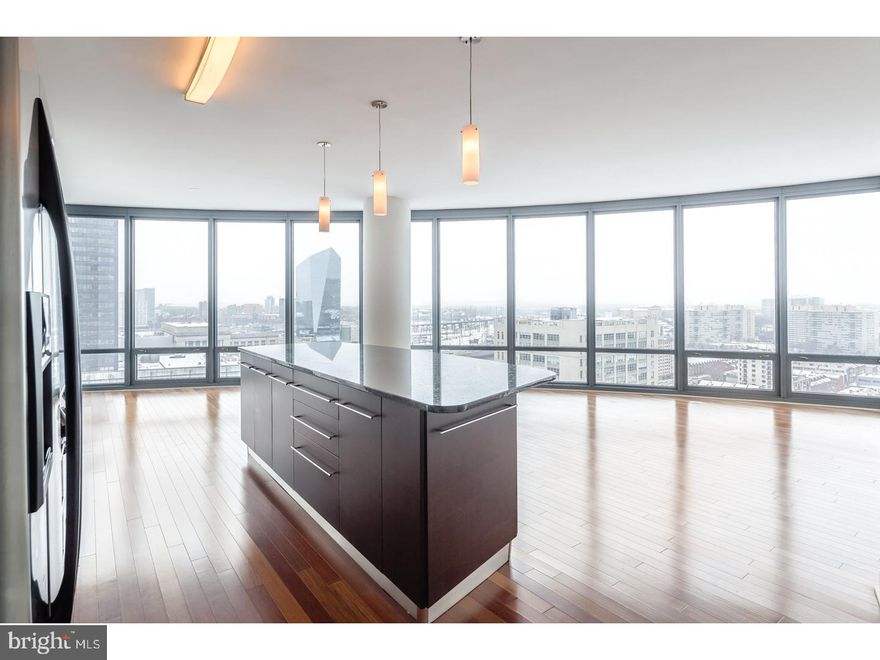 Live every day like a VIP in one of the most exciting buildings in Philadelphia, The Murano! This unit features endless North views, granite counter-tops, stainless steel appliances and darker wood flooring, PARKING and STORAGE. The building offers 24 hour concierge service, 24 hour heated lap pool, and a state-of-the-art gym at your disposal. Parking & storage is included in the price!! Amazing views!