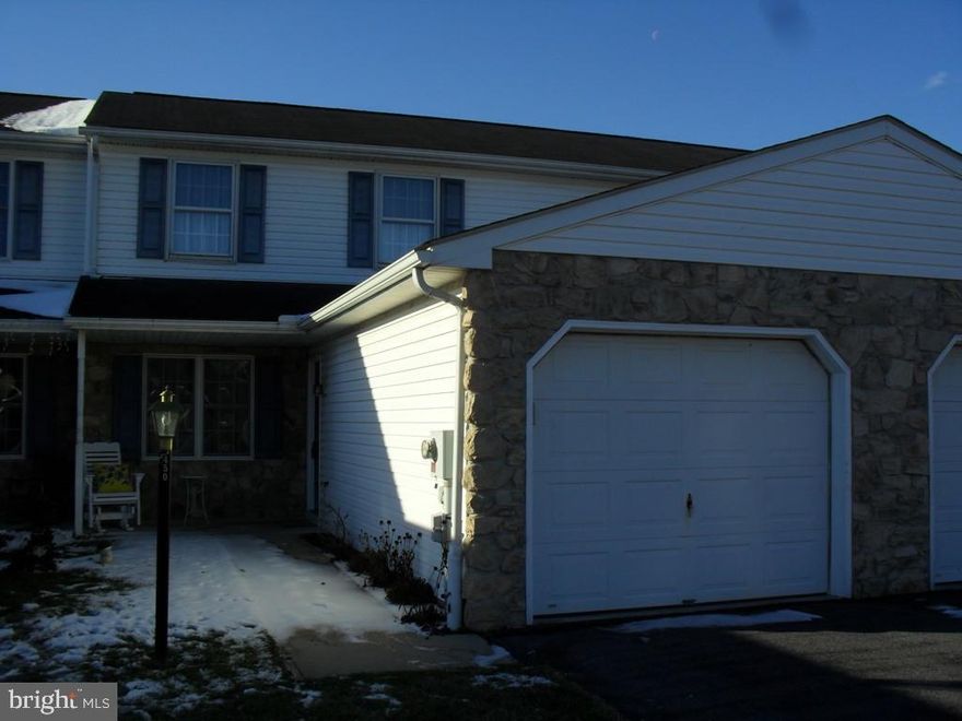 Nice townhome on the edge of town. Roomy first level with newer floors. Large master bedroom. Full basement with laundry. Fenced backyard.