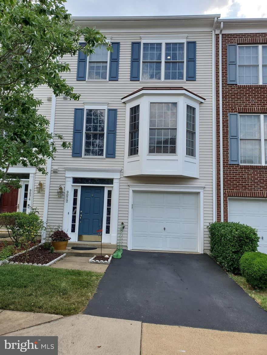 Beautiful over 2000'sqft Town House with 3 Levels Morning Room Extension.                                                                                     New Paint, kitchen counters & stainless steel appliances in this lovely 3 level garage townhouse!From garage level, walk into the 2-story foyer and down the hall to the family room, complete with doors leading to the lower level Stone Patio and fenced-in backyard. This lower level also includes a half bath, laundry area, and extra storage. Upstairs on the main level you will find another half bath, a spacious and bright living/dining room combination and the large eatin kitchen. Featured in the kitchen are new stainless steel appliances, Granite counter-tops, Nice wood flooring, and a new modern light fixture for the breakfast area. The upper level deck is accessible from the kitchen as well. The upper level consists of a master bedroom suite, walk-in closet and master bath including a soaking tub, separate shower, and dual sinks. Another 2 bedrooms and 2nd full bath complete the upper level. Great location with quick access to Fairfax County Parkway, 95, the Lorton VRE Station, and Pohick Bay Regional Park and Golf Course.