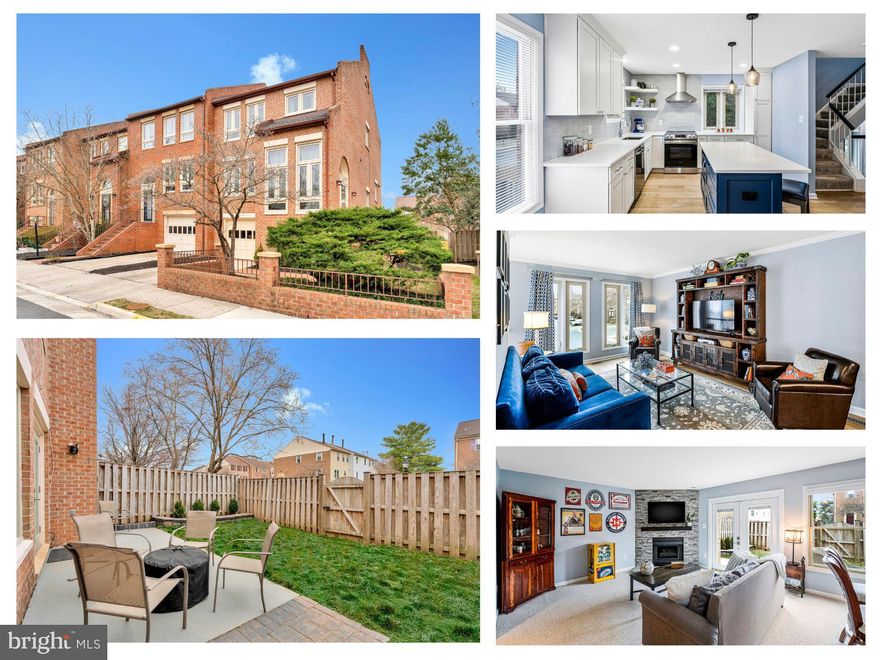 Open House on FRIDAY 3/21 from 4-6pm, SATURDAY 3/22 and SUNDAY 3/23 from 2-4PM.

WOW!!  This updated all-brick end-unit townhouse feels like a detached home with larger private yard, full renovations and open floorplan! The completely redesigned kitchen, opens now to the family room, includes a center island, stainless steel appliances, a decorative backsplash, beautiful counters, and recessed lighting. The attached  dining area comfortably accommodates a table for six, while the Family Room is perfect for everyday enjoyment!

The main level also welcomes you with a bright foyer featuring large windows, crown molding, hardwood floors, and an abundance of natural light.  Even the convenient half bath offers built-in shelving, a rustic backsplash, and wrought iron cabinets — combining function and charm.

The upper level features a large Owner’s Suite with ample closet space, and large windows. The ensuite Owner’s Bathroom is renovated with a glass shower, double sink vanity, updated light fixtures, and modern mirrors. Two additional bedrooms, also with neutral carpeting and generous closet space, share a full hallway bath with a tub/shower combo. 

And wait until you see the walkout lower level!!   A large rec room you’ll LOVE with a decorative stone fireplace, modern mantle, and a bar area with built-in shelving — perfect for entertaining. French doors with built-in blinds lead to the fully fenced backyard. A built-in desk area is ideal for remote work, and the half bath and laundry area add convenience. The one-car garage includes a workbench and extra storage. Treebrooke residents enjoy access to a community center, outdoor pool, exercise room, playground, and more. Conveniently located near I-66, Route 123, and Vienna, and just minutes from popular shops and restaurants — this home is a must-see!